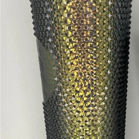 Starbucks | Kitchen | Starbucks Studded Black Iridescent Unicorn Tumbler Cup  Venti 220 Halloween | Poshmark